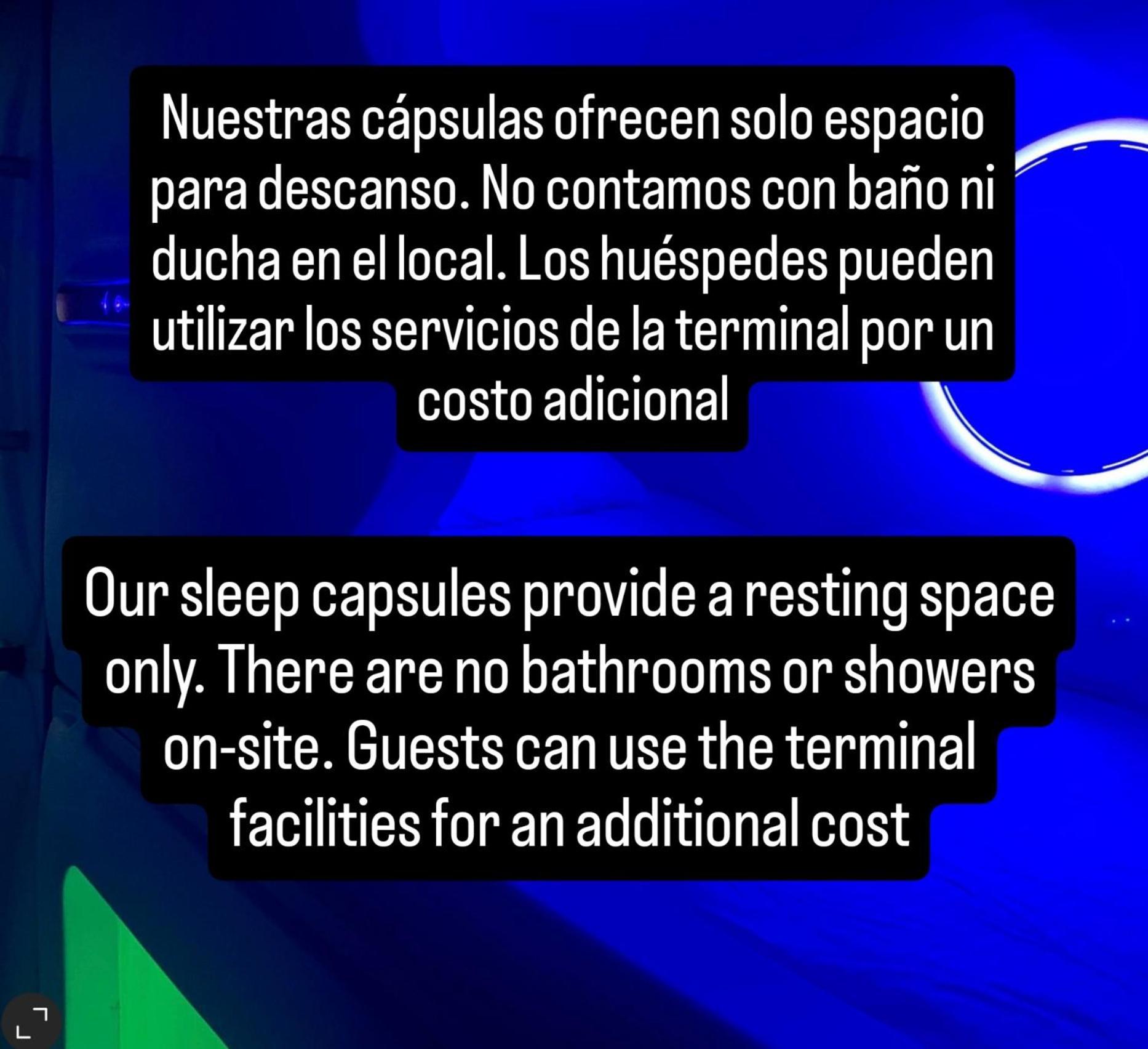 Capsulas Descanso Terminal Bogota Exterior photo